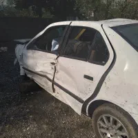 سمند 90 تصادفی|خودرو سواری و وانت|سنگر, |دیوار