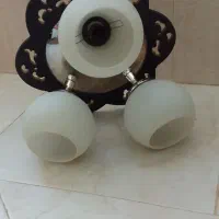 ۳ عدد لوستر با لامپ و زنگ|لوستر و چراغ آویز|گلبهار, شهر جدید گلبهار|دیوار