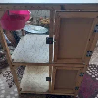 قفس پرنده دو طبقه