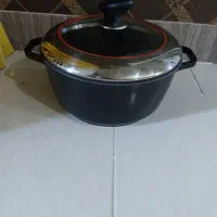 دو عدد قابلمه سرامیکی و چدن سایز ۳۰ و ۲۸|ظروف پخت‌وپز|لاهیجان, طالقانی|دیوار