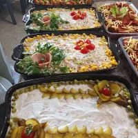 الویه سالاد ماکارونی کشک بادمجان بندری