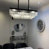 تولید لوستر برنزی وکریستال