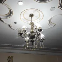 لوستر برنجی ۸شعله