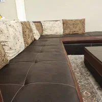 مبل چرم|مبلمان خانگی و میز عسلی|اهواز, شهرک نفت|دیوار