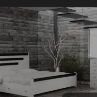 تخت دو نفر سالم جنس MDF