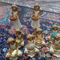 هفت سین مجسمه ای طلایی