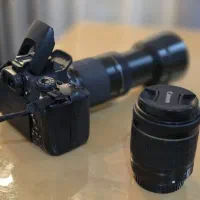 دوربین canon 700D بسیار تمیز و 2لنز 55-250 و 18-55|دوربین عکاسی و فیلمبرداری|تهران, جنتآباد جنوبی|دیوار