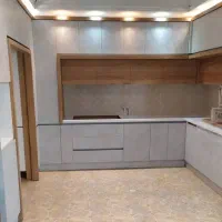 طراحی اجرای کابینت کمد دیواری کافه تی وی وال|خدمات پیشه و مهارت|آران و بیدگل, |دیوار