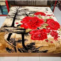 پتوهای گل دار گلبافت|رختخواب، بالش، پتو|اراک, |دیوار