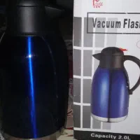 فلاسک استیل ۲ لیتر ۷۷۷ اصلی دبی رنگ آبی|حراج|گنبد کاووس, |دیوار