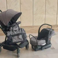 ست کامل کالسکه و کریر evenflo