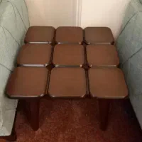 میز جلومبلی و عسلی درحد چوب راش