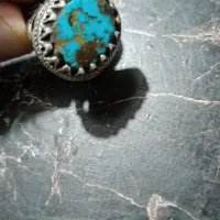 دو عدد انگشتر فیروزه نیشابور وعقیق یمانی|جواهرات|اهواز, کوی علوی|دیوار