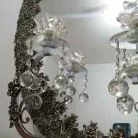 آینه شمعدان|آینه|نجفآباد, امام خمینی|دیوار