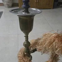 قلیان برنجی قهوه خانه ای