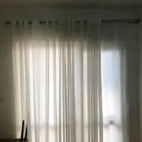 پرده آماده پانچ ساده