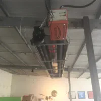 بخاری صنعتی هیتر تابشی لوله ای گرماسان