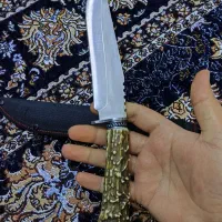 چاقو روسی دسته پروپیلن طرح شاخ