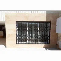 درب آکاردئونی ، درب باغی ، ویلا ، حفاظ|مصالح و تجهیزات ساختمان|فلاورجان, |دیوار