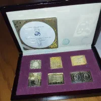 شمش کلکسیونی نقره باروکش طلا