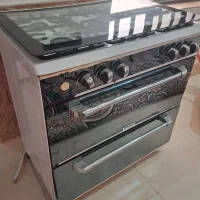 اجاق گاز طرح فر در حد نو