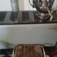 بخاری بزرگ وسماور سالم