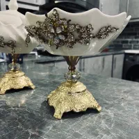 ظروف پذیرایی شیک شکلات خوری و میوه خوری