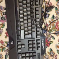 کیبورد گمینگ RGB برند Verity مدل  V-KB6111GCW