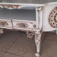 بوفه و میز تلویزیون در حد نومهدیشهر|بوفه، ویترین، کنسول|سمنان, |دیوار