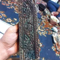 قالب چوبی قدیمی چاپ پارچه (قلمکار)