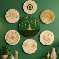 دیوارکوب سفالی دکوراتیو برجسته کالیگرافی|تابلو، نقاشی، عکس|بندرعباس, |دیوار