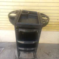 ترولی آرایشگری چهار کشویی چرخ دار
