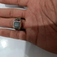 انگشتر نقره عقیق با زبرجد|جواهرات|اهواز, کوی علوی|دیوار