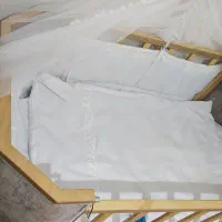 گهواره چوبی تخت شو