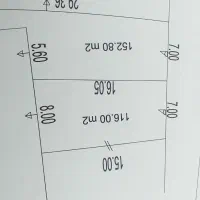 خ اکبرلو زمین ۱۵۳ متری