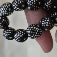 تسبیح نقره کوب کلکسیونی|کلکسیون اشیاء عتیقه|بندر انزلی, باغ زمانی|دیوار