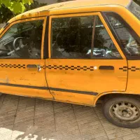 تاکسی نارنجی رنگ تاکستان مدل ۸۴|خودرو سواری و وانت|قزوین, |دیوار