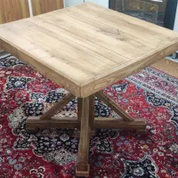 میز ناهارخوری ۴نفره تمام چوب درجه ۱، سنگین وبادوام