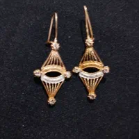 طلا بدون اجرت.گوشواره طلا