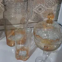 پارچ لیوان شکلات خوری بستنی خوری