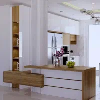 اشکاف کابینت آشپزخانه طرح انزو( اقساطی )|مصالح و تجهیزات ساختمان|مشهد, عامل|دیوار