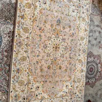 فرش دستباف گل ابریشم۴ متری|فرش|تهران, ونک|دیوار