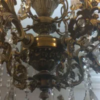 لوستر ۵ شاخه ۱۰ شعله|لوستر و چراغ آویز|تهران, طرشت|دیوار