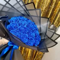 گل روبانی رزربانی دسته گل باکس هدیه نوزادی کادو