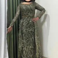لباس مجلسی دو دامنه ی