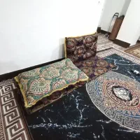 پشتی دکمه‌ای (دورو) دست ساز بزرگ|پشتی|بوشهر, |دیوار