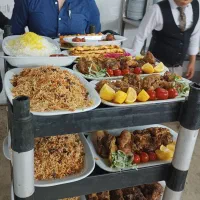 پخت مجلسی وخانگی  غذاهای ایرانی وافغانی