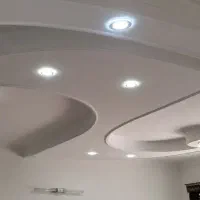 جوشکاری و رابیتس بندی سقف ونمای ساختمان