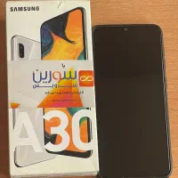 سامسونگ A30 64/4 سفیددر حد نو، بدون تعمیر،جعبه‌دار