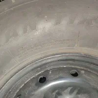 ۲ حلقه لاستیک نیسان ایرانتایر بدون رینگ|قطعات یدکی و لوازم جانبی|یزد, |دیوار